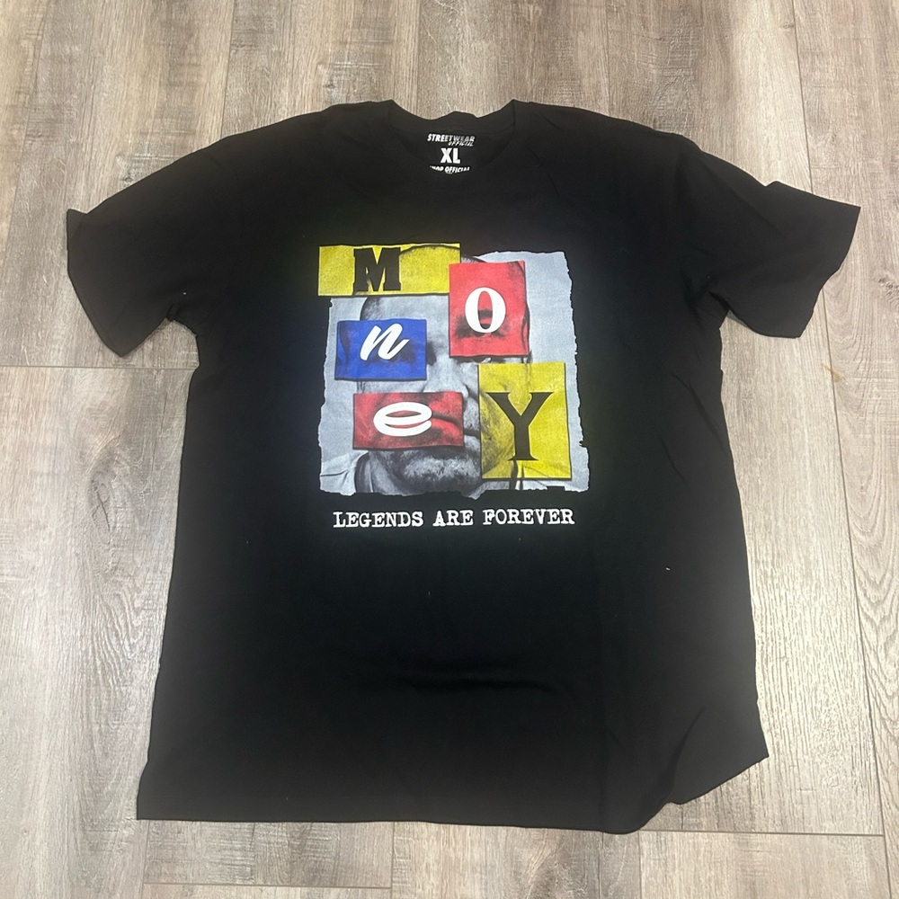 Streetwear Society Black Tee with Colorful Graphic
